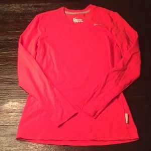 Small Nike dri-fit cotton long sleeve